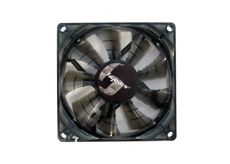Bgears 90 mm 2 Ball Bearing High Speed High Performance Fan, Translucent Black (b-PWM 90 Black 2ball) - Image 1
